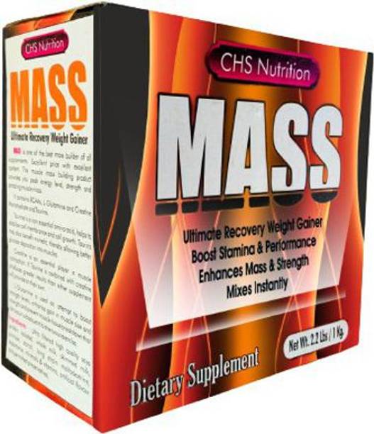 CHS nutrition Mass 1 kg ( Real muscle mass gainer) Weight Gainers/Mass Gainers