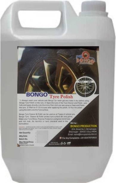 bongoproduction TYRE SHINER 5 L Wheel Tire Cleaner