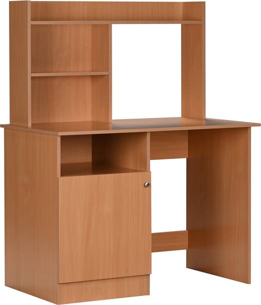 DeckUp Zeus Bavarian Beech Engineered Wood Office Table