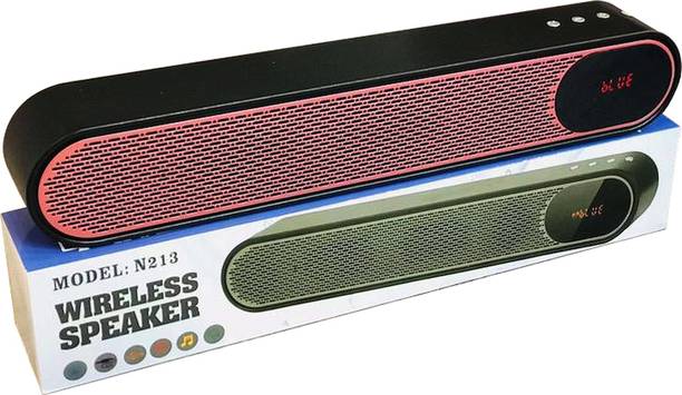 WRADER TV Soundbar 3D Surround Desktop Bluetooth Speaker for Home Soundbar 10 W Bluetooth Soundbar