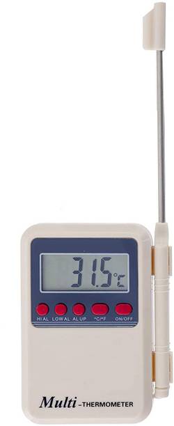 thermomate LCD Portable Digital Multi- Stem Thermometer with External Sensing Probe and Accurate Fast Response Thermometer