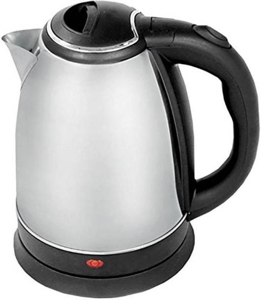 DN BROTHERS Cordless Stainless Steel Tea Heater with Auto Shut Off & Boil Dry Protection Electric Kettle