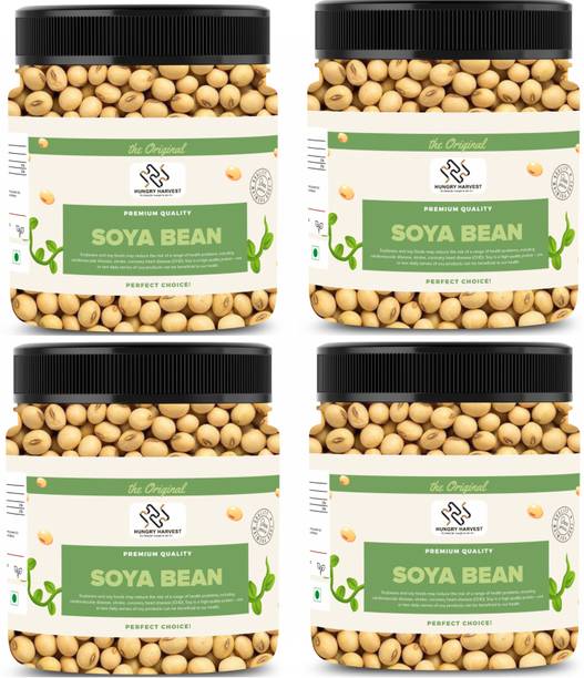 HUNGRY HARVEST Organic Yellow Soya Bean (Whole)