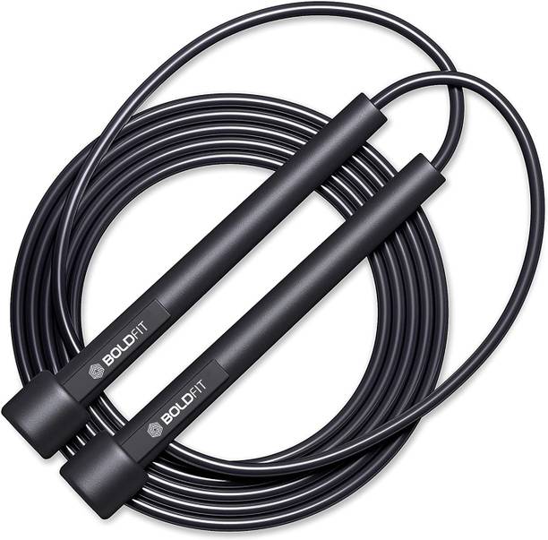 BOLDFIT Skipping Rope For Men Gym Women Kids Adjustable Jump Freestyle Freestyle Skipping Rope