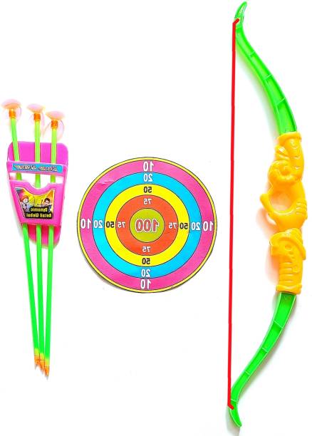 Dynamic Retail Global Archery Bows and Arrows Set for Kids Boys, Sports Outdoor Toy for Children 374R Bows & Arrows