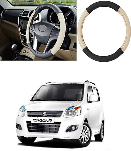 Etradezone Hand Stiched Steering Cover For Maruti WagonR