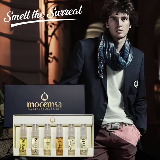 MOCEMSA Perfume Trial Set for Men Pack of 6 Testers Pocket Perfume Eau de Parfum  -  36 ml