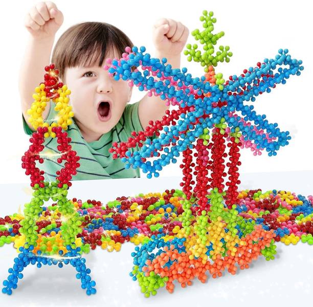 ARIZON Creative Star Link: Educational Interlocking Blocks for Kids (50+ Pieces)