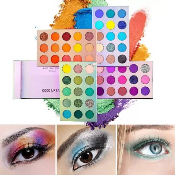 Jolli Huda Beauty 60 Colors Matte & Shimmery Pigmented Beauty Palette 60 g 60 g