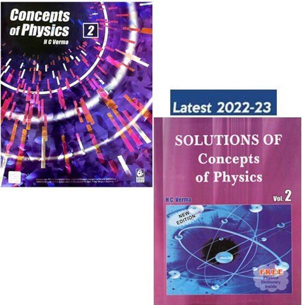 Concepts Of Physics VOL - 2 (Class-12 )And Solutions Of Concepts Of Physics Vol.2- Set Of 2 Books (2022-2023)
