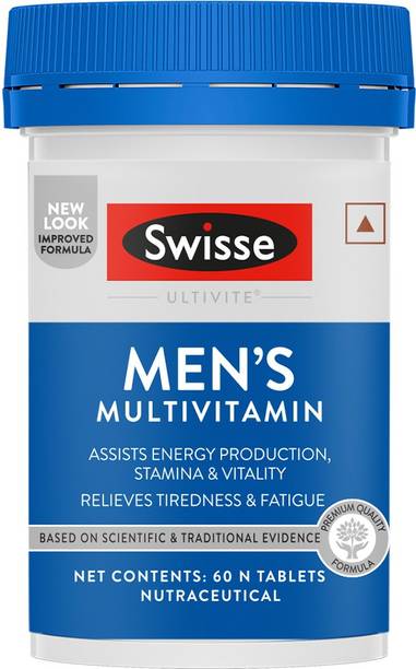 Swisse Mens Multivitamin Supplement (36 herbs) for Energy, Stamina & Vitality