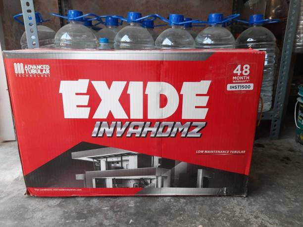 eixde EXIDE INDUSTRIES 150Ah Insta Bttery (Red) Car Battery Tray