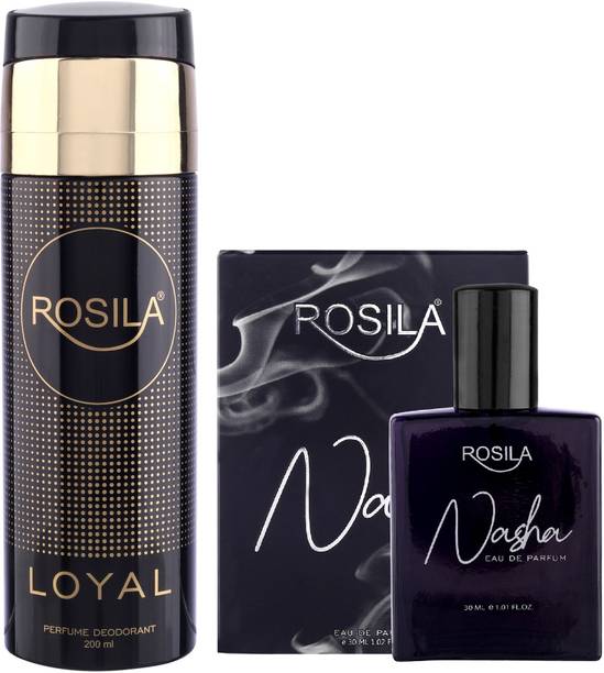 Rosila Loyal Deo Nasha 24x7 Dark Temptation Cool Hamilton Wild KS Spark Good Morning Perfume Body Spray  -  For Men & Women