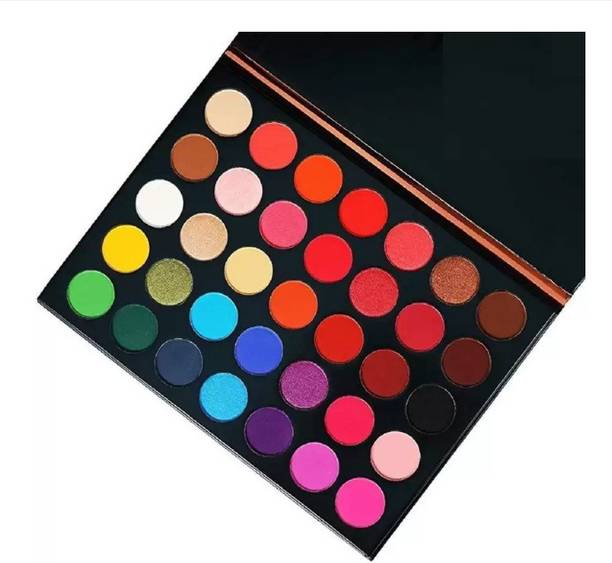 Jolli Huda 35 Colors Glazed Highly Pigmented Color Studio Beauty Eye Shadow Palette 35 g 35 g