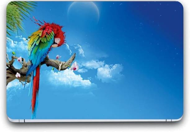 UNIXAA Parrot Exclusive High Quality Vinyl Laptop Decal skin For 15.6 Inch Laptop 3269 Vinyl Adhesive Paper Laptop Skin Compatible for 15.6 inch