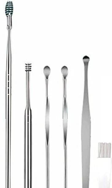 केकेक Ear Wax Cleaner Tool Ear Curette Cleaner, Spring Ear Wax Removal Kit