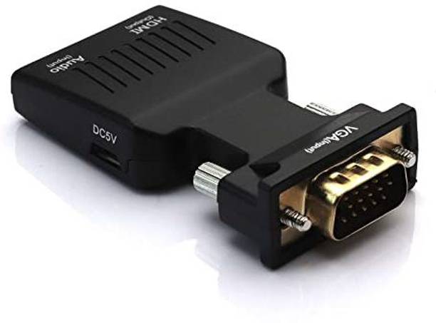 Etzin VGA to HDMI Adapter Converter 3.5mm Audio(EPL-168TC-001) Gaming Adapter