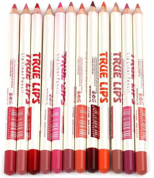 REIMICHI Set of 12 Creamy lip liner Pencils For women & Girls