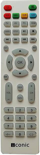 Akshita INX-0127510 TV Compatible For LED TV Remote Control ICONIC Remote Controller