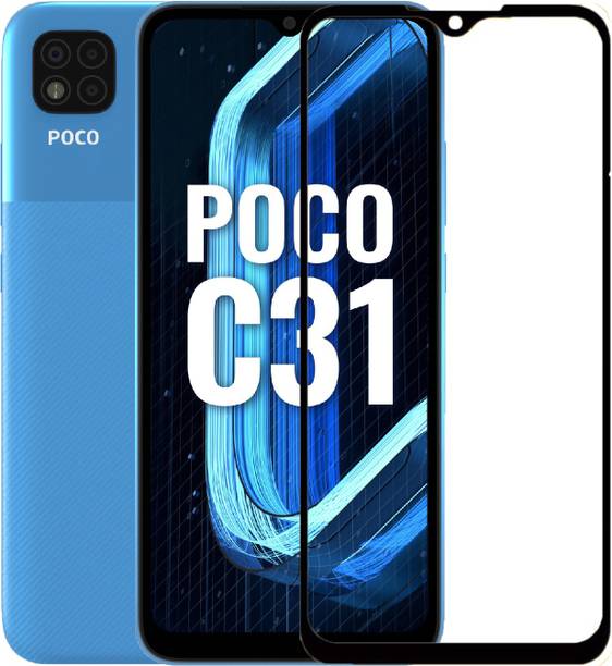 Gorilla Glass Edge To Edge Tempered Glass for POCO C31