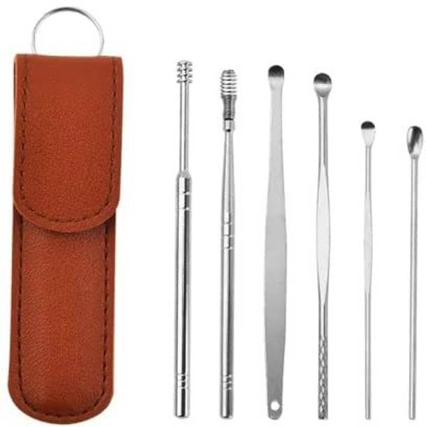 Taxila Ear Cleaner, Metal Ear Cleaner Tool, Stainless Steel Ear Curette Earwax Removal Electric Ear Cleaner