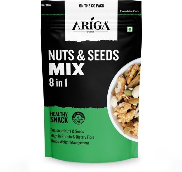 Ariga Foods Nuts & Seeds Mix | 8 in 1 | Assorted Seeds & Nuts