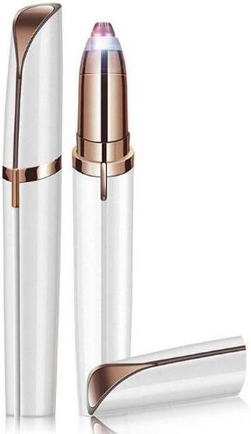 MATIQSTAR Portable Eyebrow, Face, Lips, Nose Hair Removal Electric Trimmer Men & Women Trimmer 120 min  Runtime 0 Length Settings