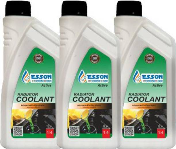 ESSON RADIATOR COOLANT -P3 Car Care Concentrate (Pack of 3) Coolant Green
