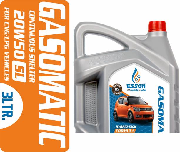 ESSON GASOMATIC 20W50 SL 3 LTR-P1 GASOMATIC 20W50 SL 3 LTR-P1 High Performance Engine Oil
