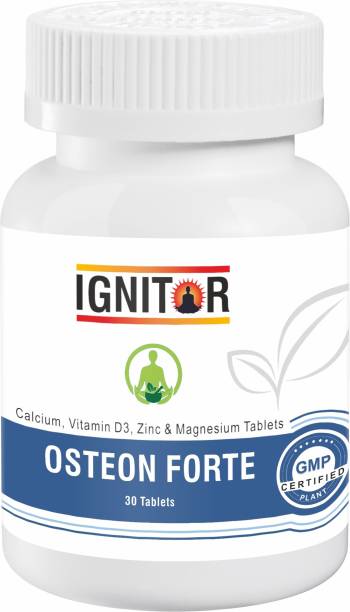 IGNITOR Calcium Tablets, Vitamin d3 tablets, Zinc and magnesium tablets - Osteon Forte
