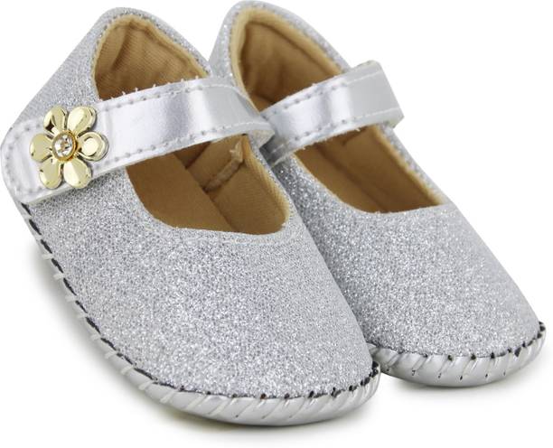 Neska Moda 12 To 18 Months Baby Girls Synthetic Leather Party Wear Sandal Booties