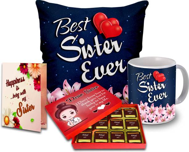 Midiron Birthday gift for Sister / Behan / Didi | Gift for sister from brother/GB13-41 Fiber, Ceramic, Paper Gift Box