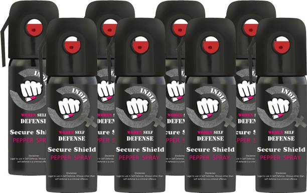 SECURE SHIELD Self Defence Pepper Spray for Personal Sa...