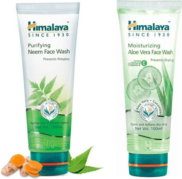 HIMALAYA Purifying Neem + Moisturizing Aloevera (100m...