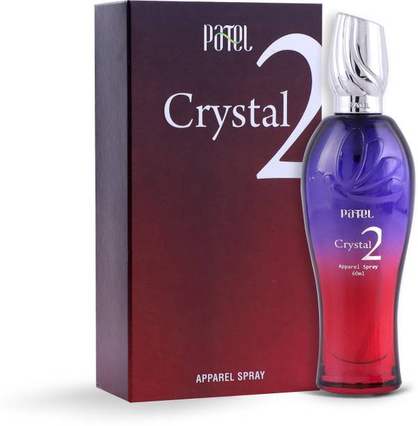 पटेल Crystal-2 Long Lasting Apparel Spray Perfume  -  60 ml