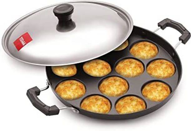 MITHALI Grill Pan 10 cm diameter with Lid 1 L capacity