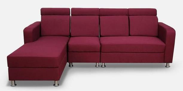 Enlay Fabric 6 Seater  Sofa