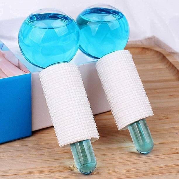 Aravli Crystal Ball Massager Facial Cooling Crystal Ball Beauty Massager, Ice Roller for Face and Eyes Massager
