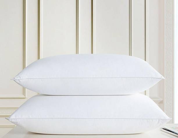Prima Facie Cotton Solid Sleeping Pillow Pack of 2