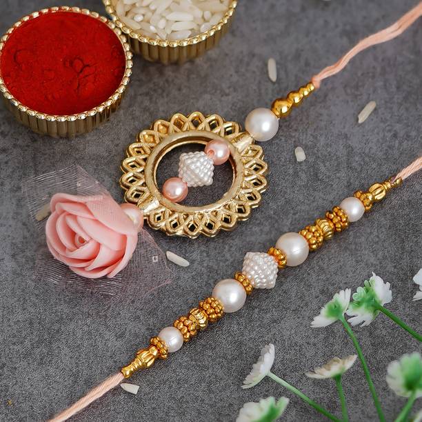 Anil Rakhi Bhaiya Bhabhi D1170 Assorted Rakhi Set