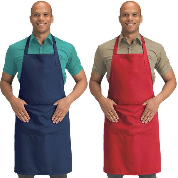 Blackpoll Polyester Home Use Apron - Free Size