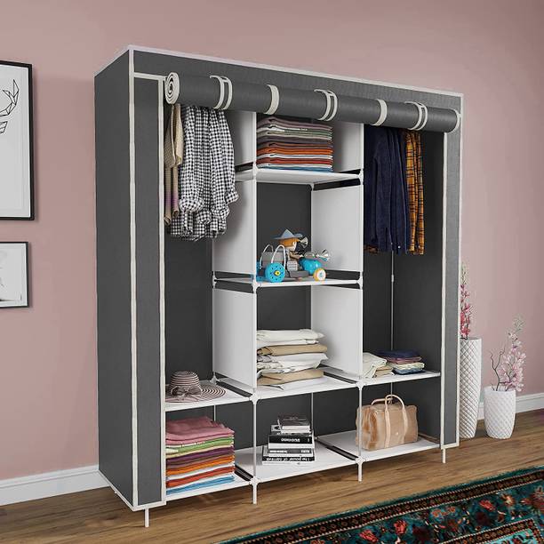 Home Reserve C1 Solid Wardrobe Carbon Steel Collapsible Wardrobe