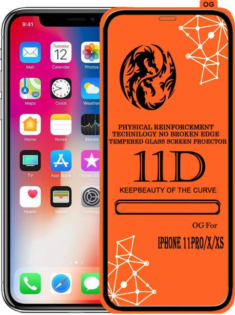 PFOAM Edge To Edge Tempered Glass for Apple iPhone XS