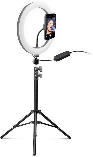 SUNWARE Led Ring Light 10" With Tripod Stand For Video, Selfie, Photos, Reels, Youtube, Ring Flash