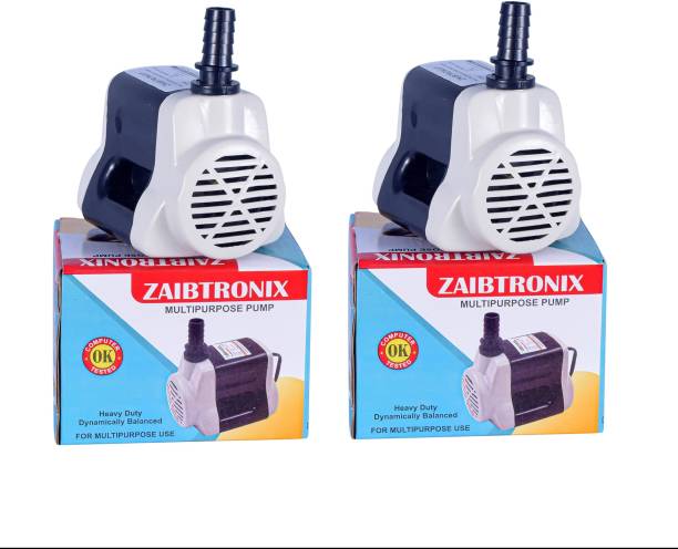 Zaibtronix Orang pump pack all new collection Desert AIR Cooler motor pump multi color multiporpose use Aquarium, fountain, aquaponic, hydroponics , and gardening pump {pack of 2} Submersible Water Pump