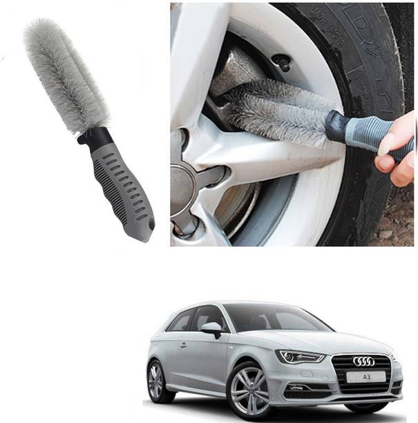 Qiisx CAR ALLOY WHEEL CLEANER BRUSH TYRE RIM FOR Audi A3 100 g Wheel Tire Cleaner