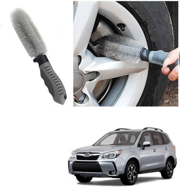Qiisx CAR ALLOY WHEEL CLEANER BRUSH TYRE RIM FOR Subaru Forester 100 g Wheel Tire Cleaner