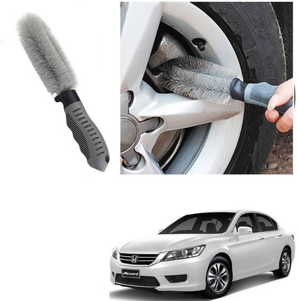 Qiisx CAR ALLOY WHEEL CLEANER BRUSH TYRE RIM FOR Honda Accord 100 g Wheel Tire Cleaner