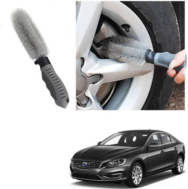 Qiisx CAR ALLOY WHEEL CLEANER BRUSH TYRE RIM FOR Volvo V60 100 g Wheel Tire Cleaner