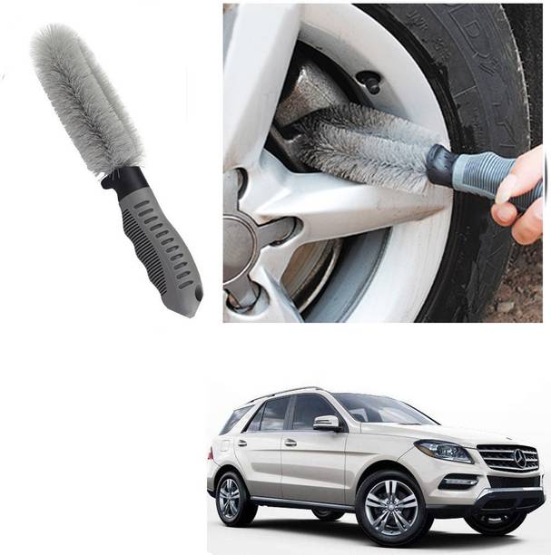 Qiisx CAR ALLOY WHEEL CLEANER BRUSH TYRE RIM FOR MERC Des-Benz ML 100 g Wheel Tire Cleaner